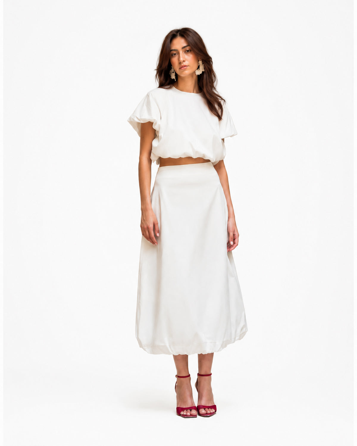 Cloud Set - White (Skirt Only)