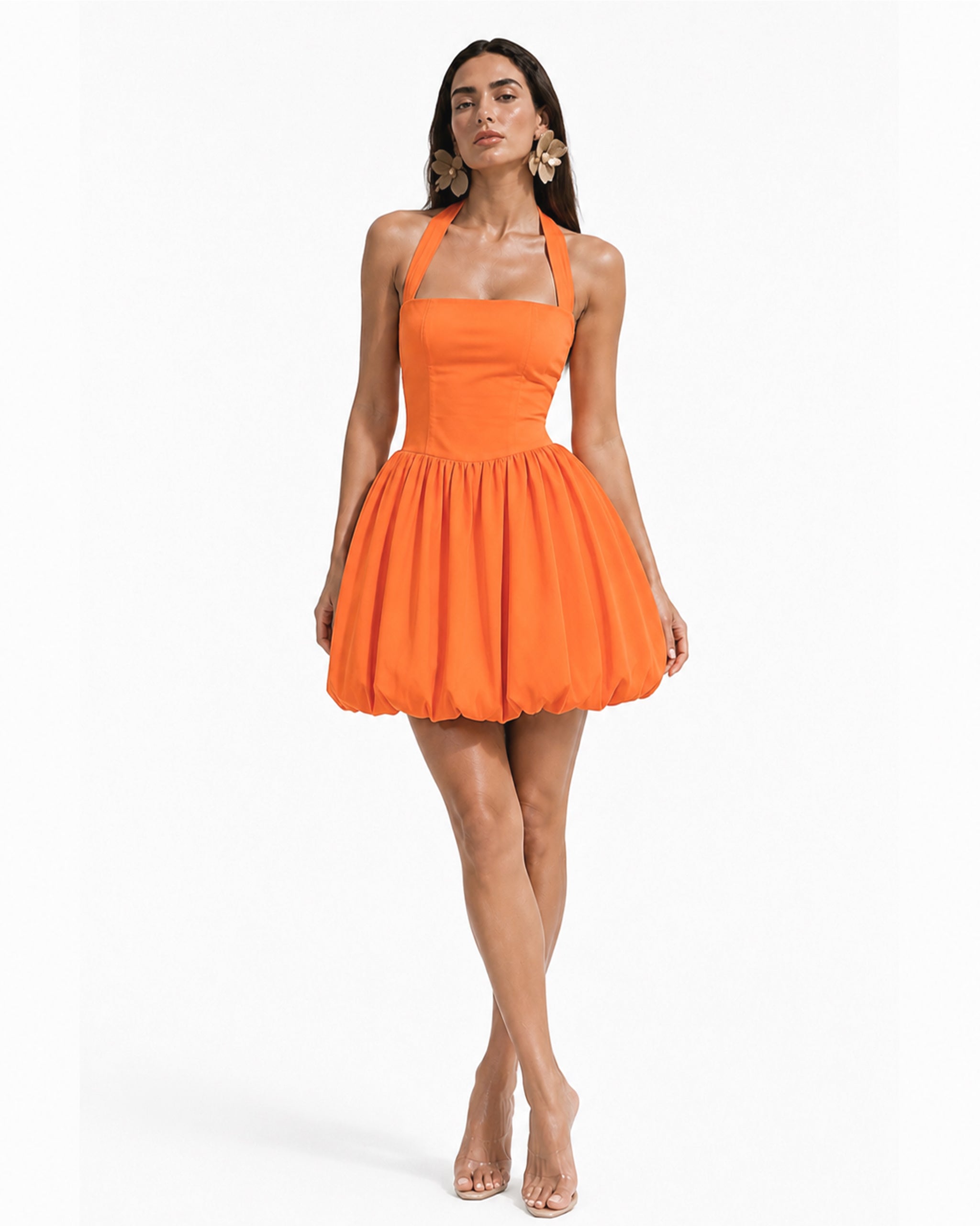 Maree Dress - Orange