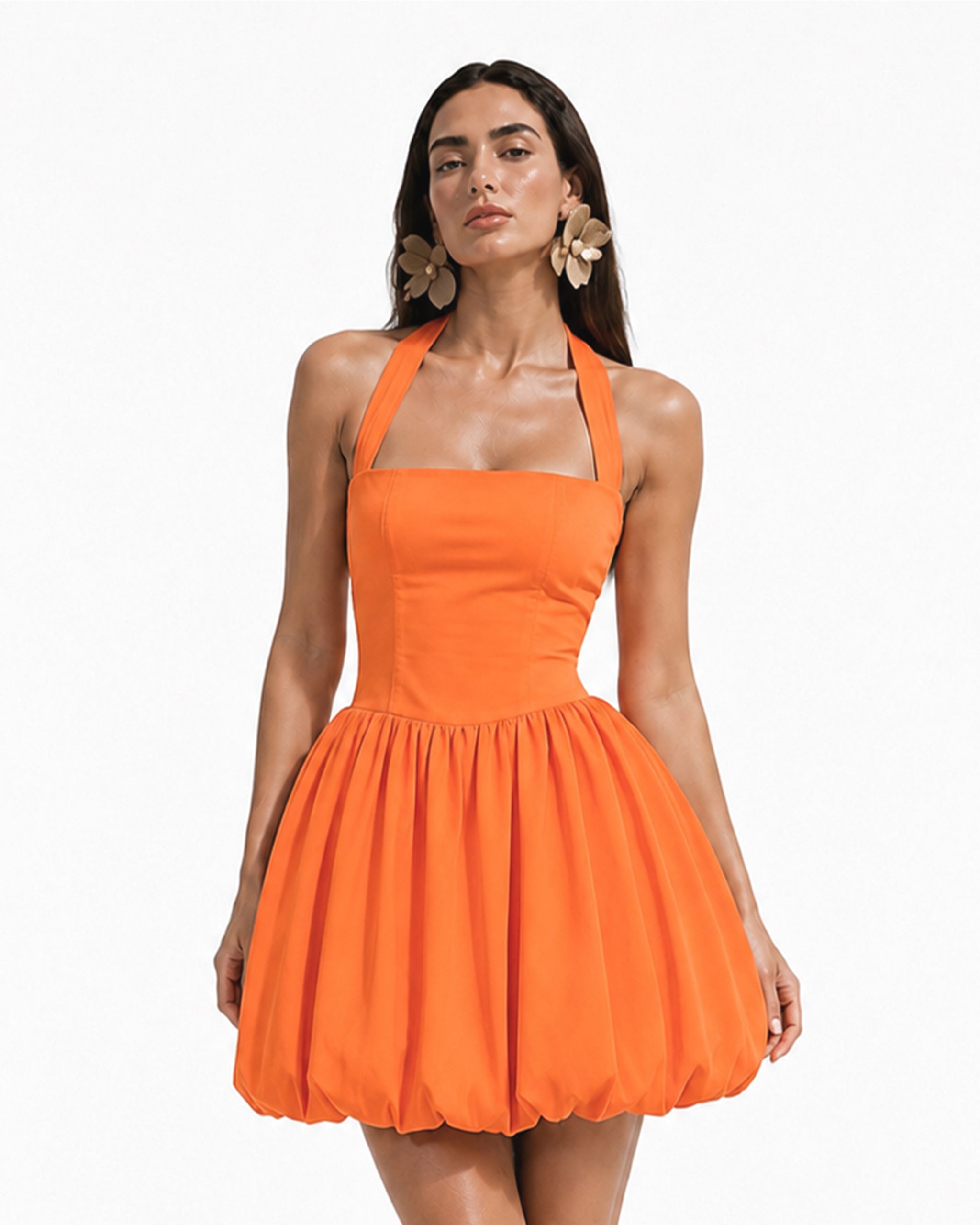 Maree Dress - Orange