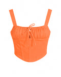 Lvy Set - Orange (Crop Top Only)