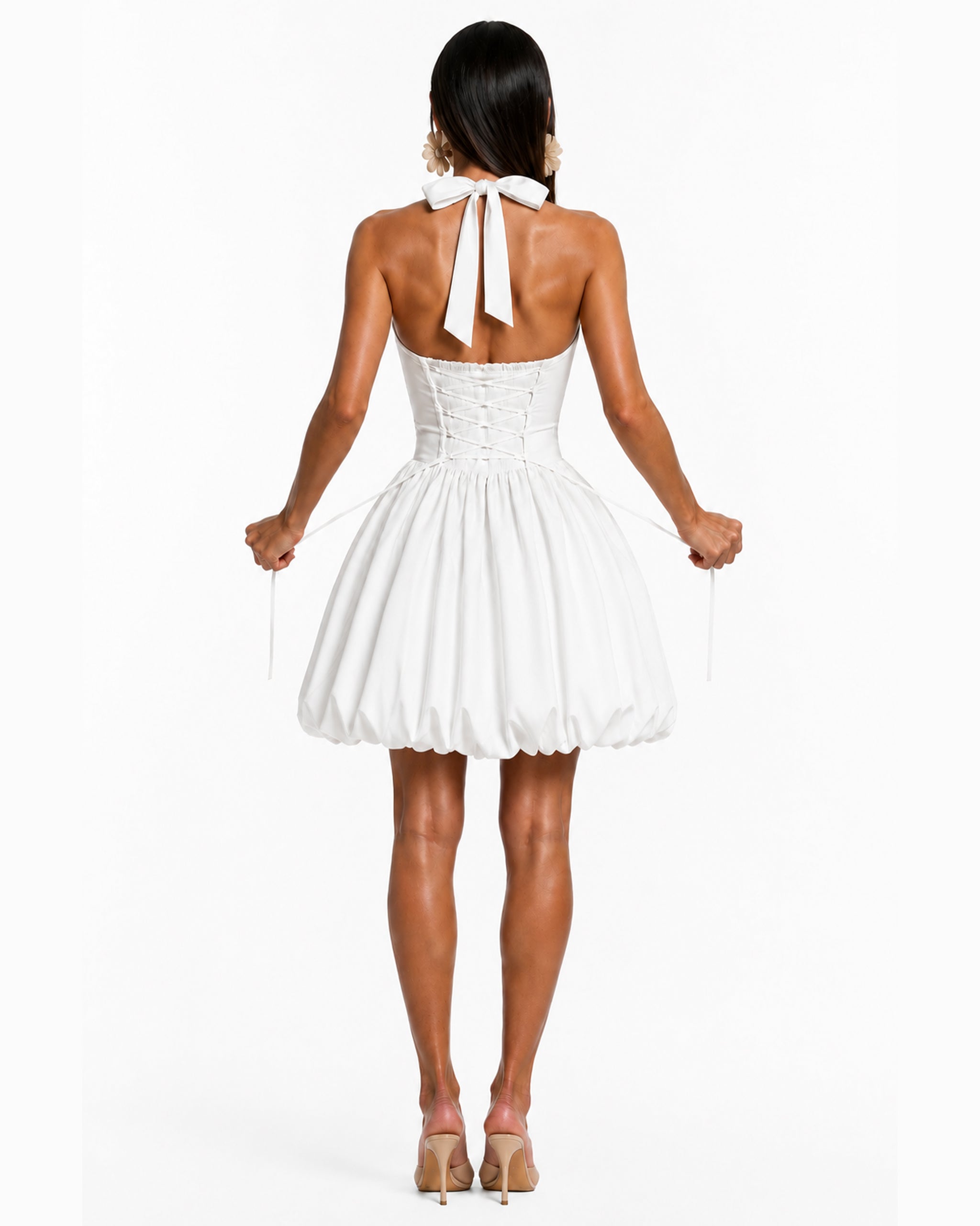 Maree Dress - White